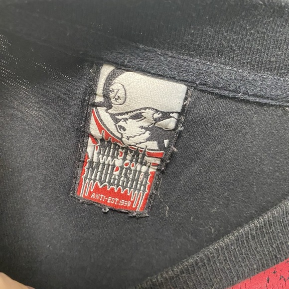 Y2K Metal Mulisha Graphic Long Sleeve Tee No Size Tag Youth - Picture 6 of 8